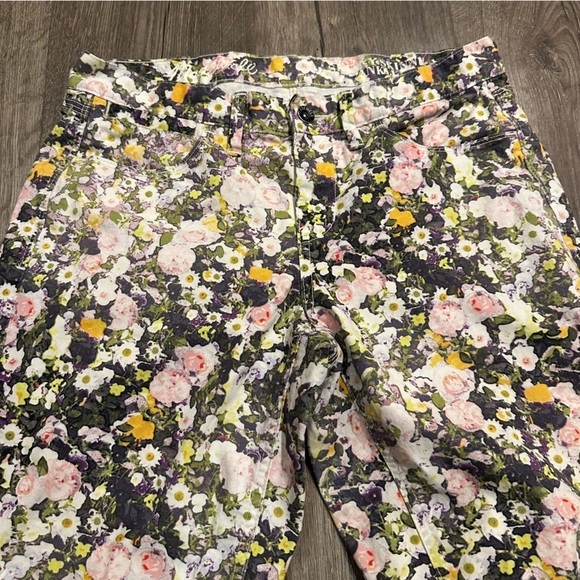 Madewell Women's Skinny Skinny Ankle Jeans Sz 29 Floral Boho Preppy Stretch - Picture 4 of 13